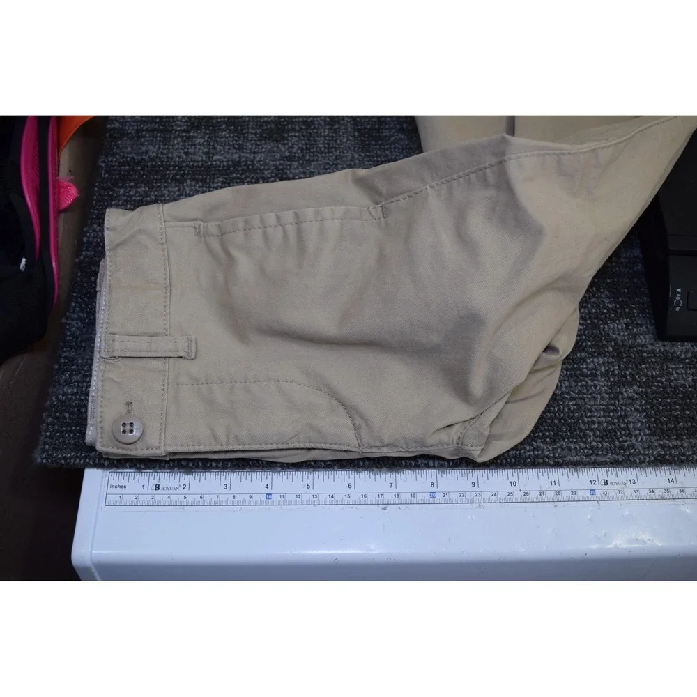 Gap Kids BOYS 7 Tan Beige CHINO Khakis Pants School Church Dress Preppy Like Dad